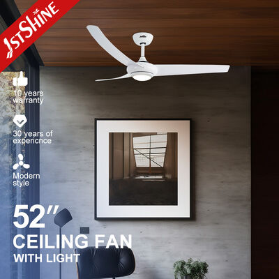 Buon prezzo Ventilatore da soffitto calmo dell'ABS moderno bianco, ventilatore da soffitto di CC LED con telecomando In linea