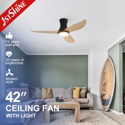 Buon prezzo ABS Blade Flush Mount Ceiling Fan con controllo remoto a 6 velocità In linea