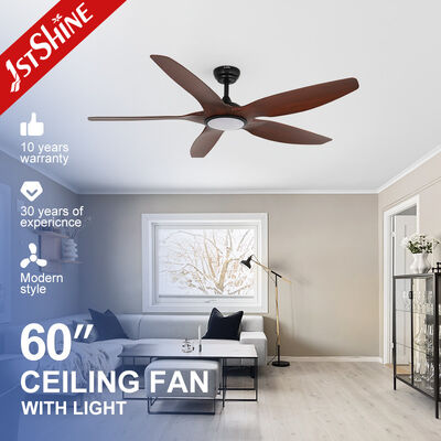 Buon prezzo soggiorno Fancy 52 Inch LED soffitto ventilatore ABS lame corpo LED Lampada Air Cooler In linea