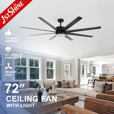 Buon prezzo Ventilatore da soffitto a LED da 72 pollici con motore DC reversibile a 6 velocità e controllo remoto tramite app In linea